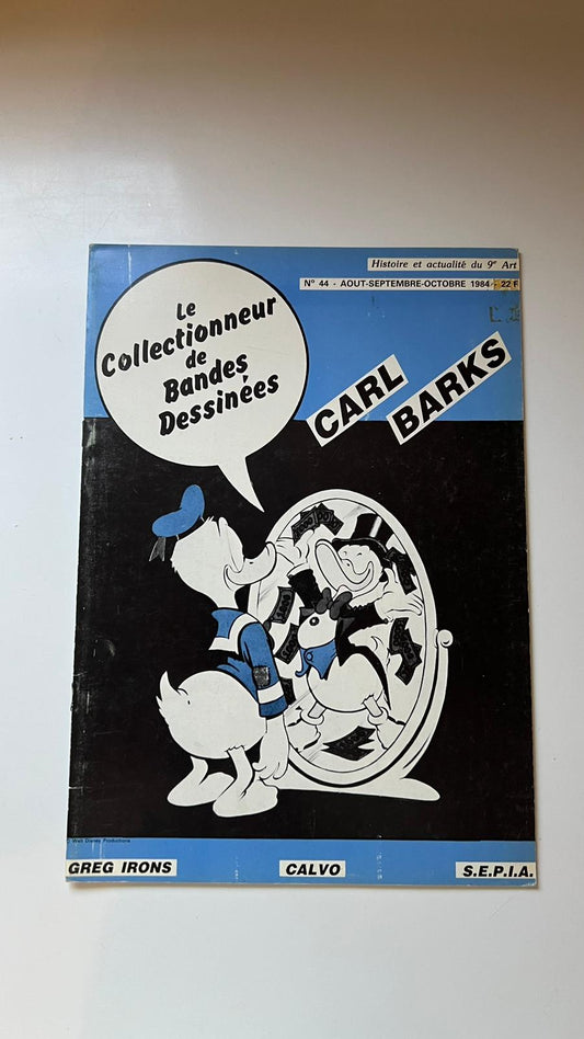 Le collectionneur de bandes dessinées - N°44 Aout-Septembre-Octobre 1984
