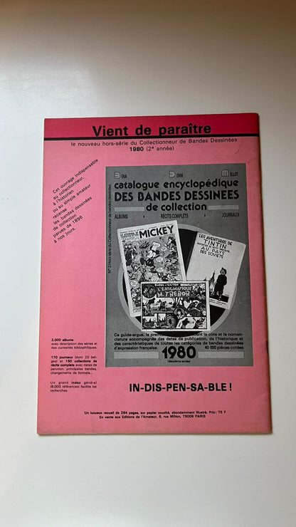 Le collectionneur de bandes dessinées - N°21 Avril 1980